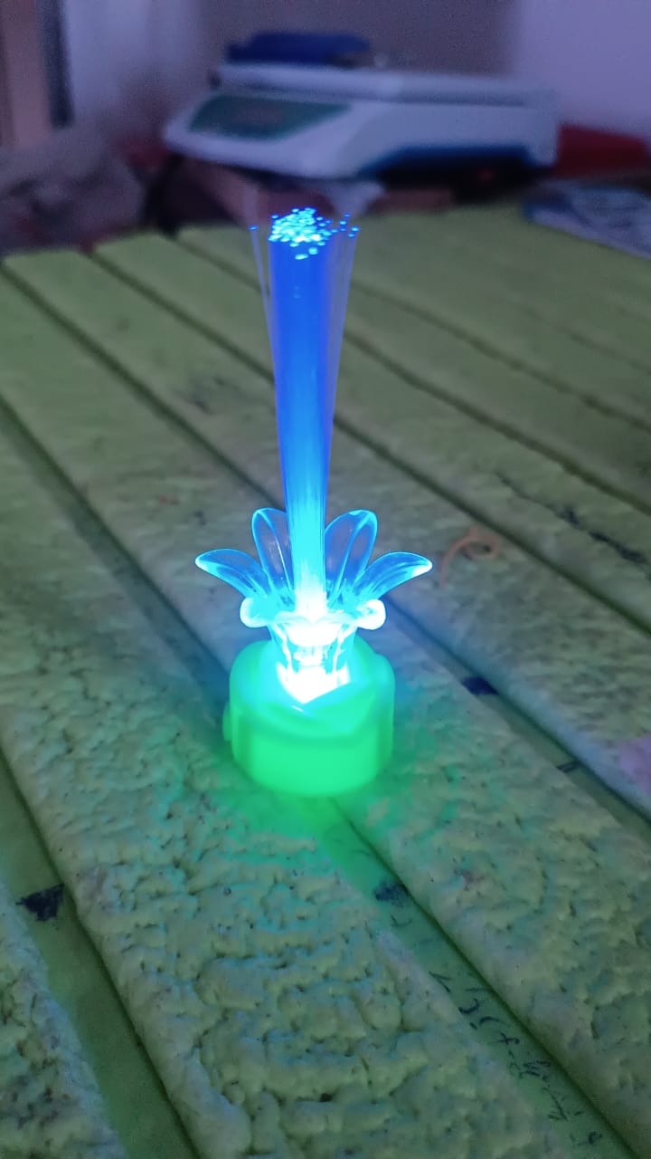 LED Candlelight Colourful Candle Decoration LED Light, Diwali (1 Pc / Multicolor Light)