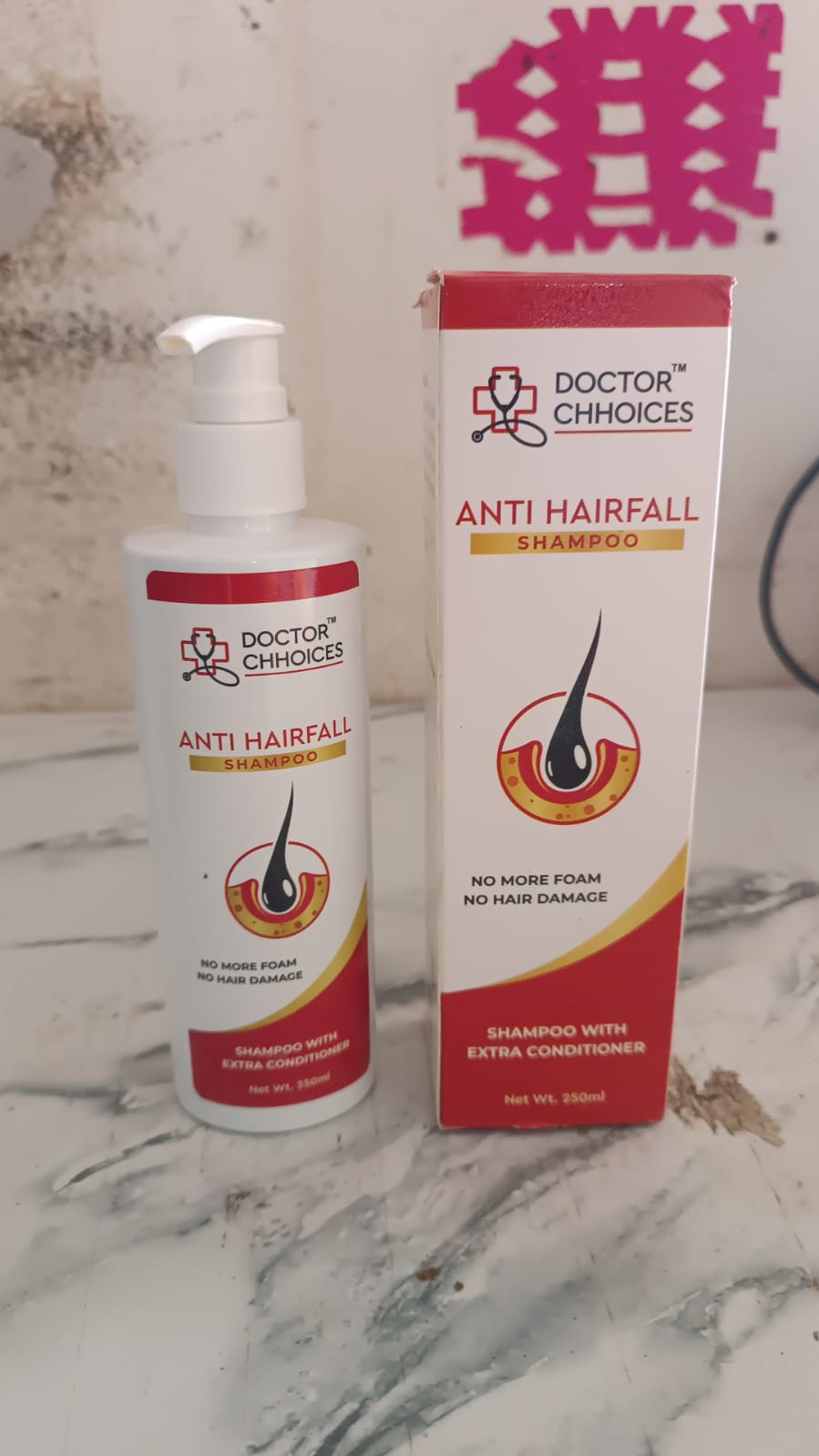 Doctor Chhoices / Choices Advanced Anti Hairfall Shampoo with Extra Conditioner – 250ml (1 Pc)