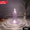 Candles For Home Decoration Crystal Candlelight (1 Pc Multicolor)