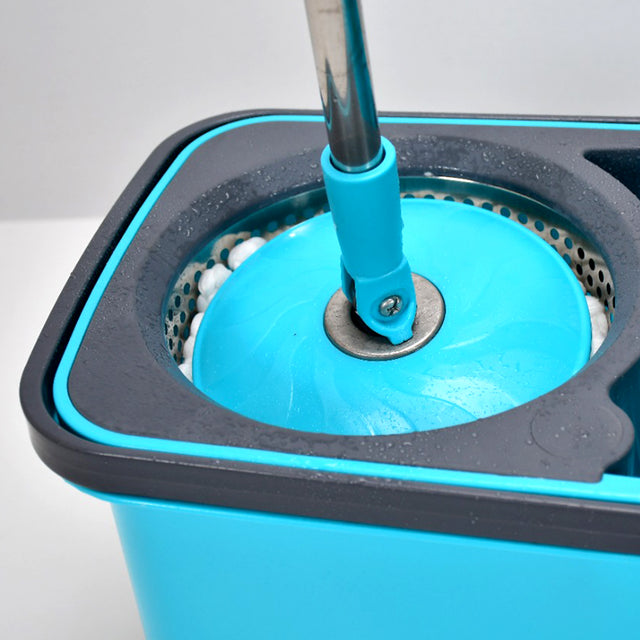 4027 Quick Spin Mop Plastic Spin Bucket Floor Cleaning Easy Wheels Big Bucket Floor Cleaning Mop With Bucket