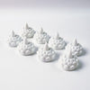 Lotus Shaped Led Flameless Tealight Candles - (8 Pc)