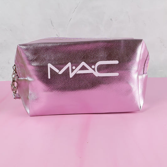 Metallic Travel Makeup Pouch - (1 Pc)