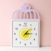 Decorative Square Wall Clock Battery Operated 1 Pc
