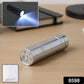 Portable Mini Torch, Super-Bright Mini 6 LED Bulb Pocket Torches - Small Keyring Torch Flashlight for Camping, Hiking, DIY, Travelling, Outdoors and More 3 Battery operated (Battery not included / 1 pc / Mix Color )