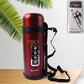 Stainless Steel Water Bottle Vacuum Insulated Thermos Flask Double-Walled Coffee Thermos Flask Leak-proof Water Bottle for Sports, Fitness, Gym (1500ML)