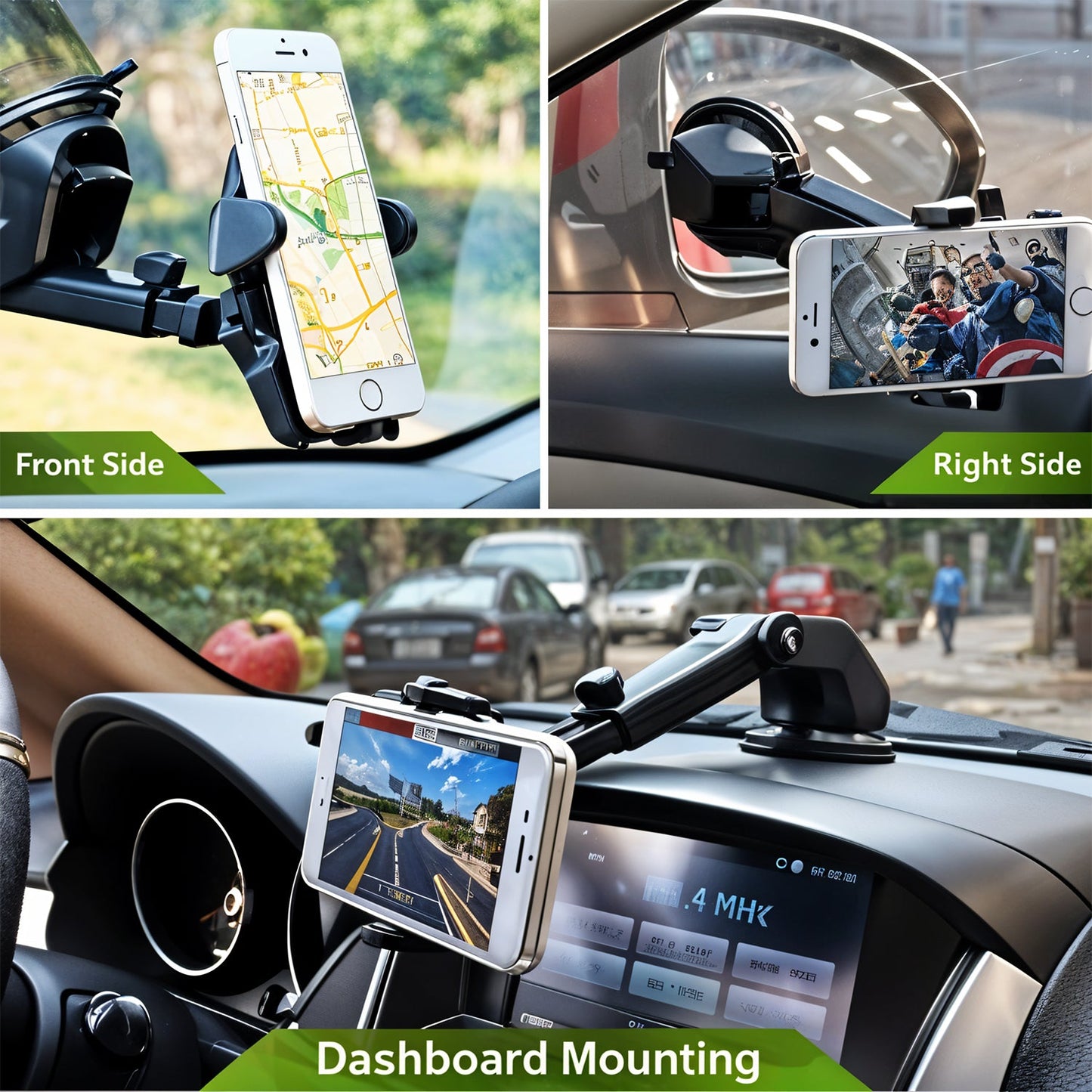 Universal Car Mobile Phone Holder Universal Car Mobile Phone Holder (1 Pc)