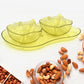Apple-shaped serving tray
