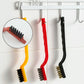 Mini Wire Brush Set - Brass, Nylon, Steel for Cleaning & Rust Removal (3 Pcs Set)