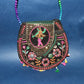 9 inch Handcrafted Cotton Embroidered Shoulder Bag for Girls & women (1 Pc)