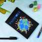Elegant Printed Passport Cover Protector