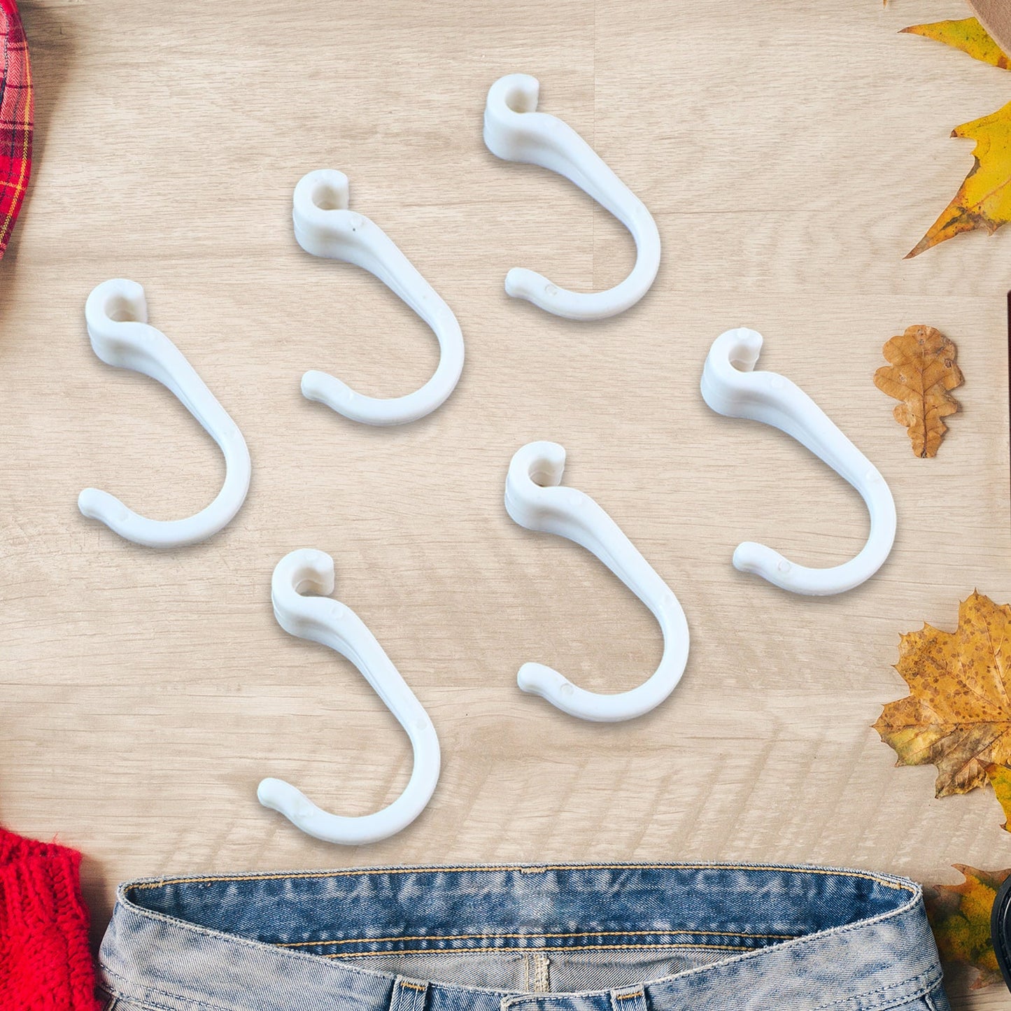 Plastic Mini Hanging Hooks