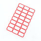 Multipurpose Writable Blank Label Sticker Sheets (1 Sheet)