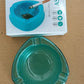 Oblivion Heavy-Duty Transparent Plastic Ashtray with Triple Rest Slots – Anti-Slip Base (1 Pc)