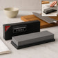 Silicon Carbide German Combination Stone, Dual Sided Stone for Knife and Tools Sharpening with Safety Case