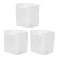 3Pcs Clear Plastic Organizer Storage Versatile Kitchen Drawer Organizer Tray for Desk, Makeup, Bathroom, Kitchen Pantry Cabinet