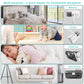 Powerful Suction Portable Handheld Vacuum Cleaner - Low Noise Vacuum Cleaner for Bed - Cordless Vacuum Cleaner for Car Seat Crevices Pillows, Mattresses, Sofas Wireless Anti Dust and Mite Cleaner