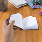 Chocolate Diary Notebooks Original Chocolate Smell  Writing Practice Book Early Learning Copybook Premium Chocolate Book ( 1Pc Book )