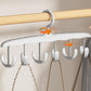 Rotatable Tank Top Hanger – Space Saving Closet Organizer for Dorms & Apartments (12-Hook)