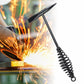Welding Slag Removal Hammer with Coil Spring Handle | Heavy Duty Chipping Tool for Slag & Spatter Cleaning (1 Pc)