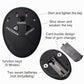 Wireless 6-Pack Abs Stimulator – Rechargeable Vibrating Muscle Exerciser & Body Massager for Abdominal Training