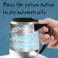 Self Stirring Mug With Lid used in all kinds of household and official places for serving drinks, coffee, any types of beverages etc. (1 Pc / 400 ML)