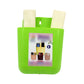 2-Section Multipurpose Wall Holder – Mobile, Remote & Makeup Brush Storage (1 Pc)
