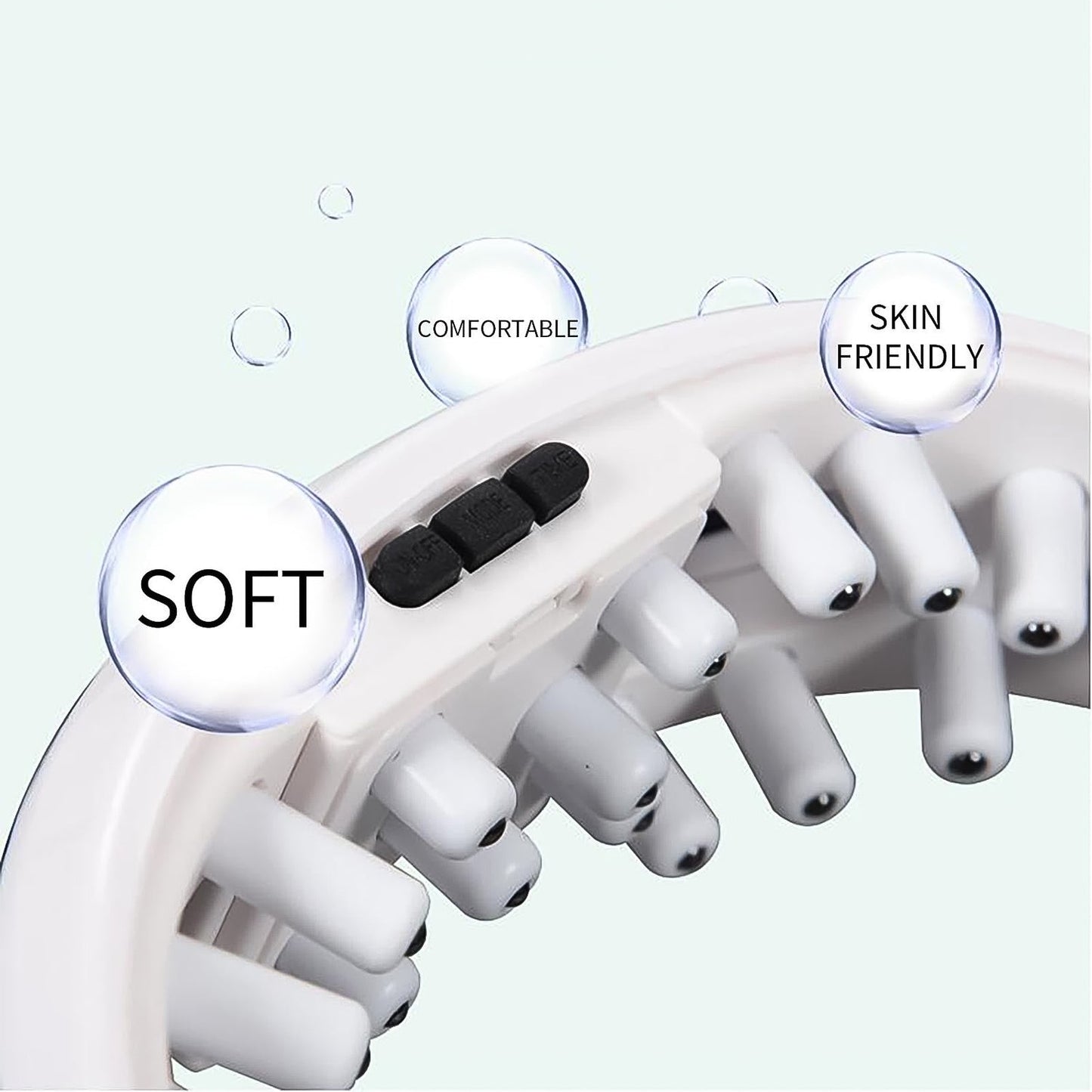 Electric Eye Massager with Adjustable Elastic Band (1 Pc)