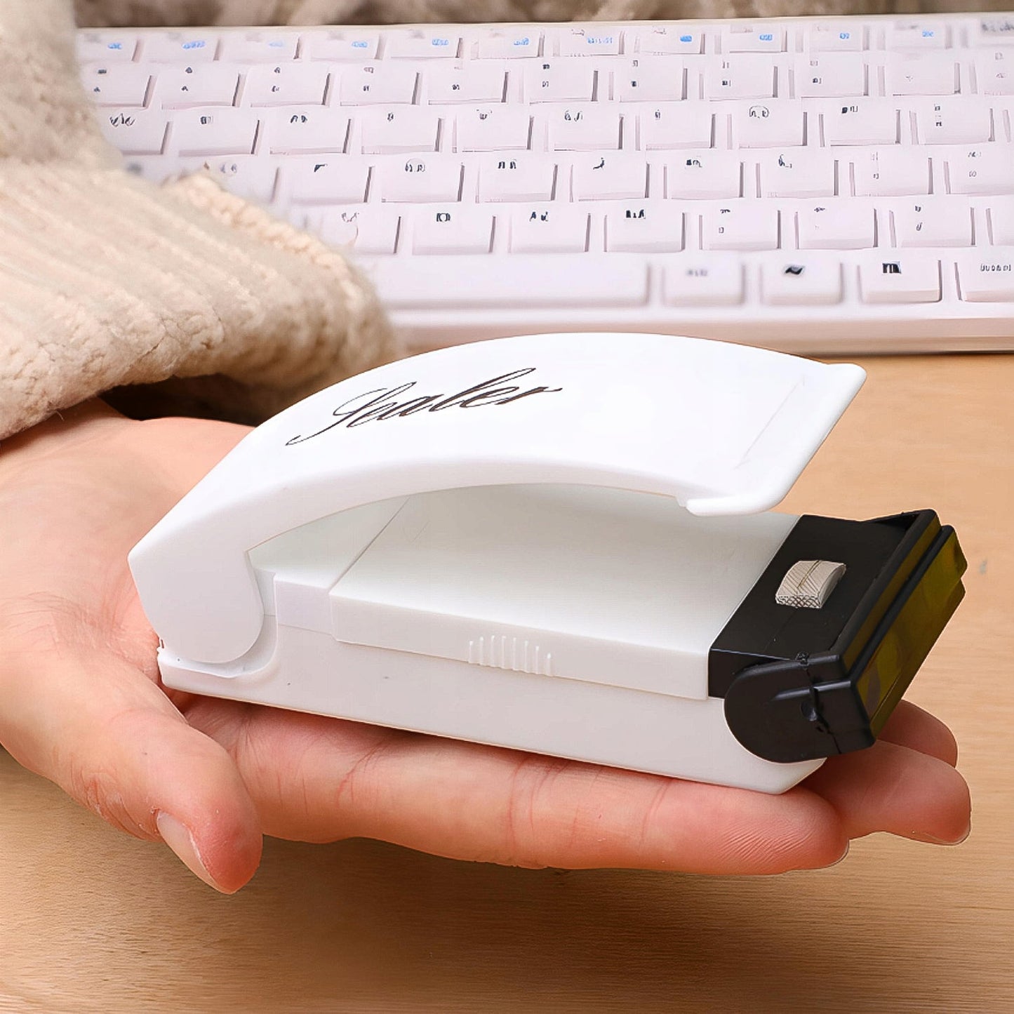 Portable Handheld Plastic Bag Sealer Machine (1 Pc)