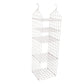 MULTIPURPOSE 5 LAYER FOLDING CLOTHES STORAGE RACKS||CLOSET FOR STUDENTS WARDROBE SHELVES SOCKS, SCARF, T-SHIRT, ETC||HANGING ORGANIZER STORAGE HOLDERS & RACKS