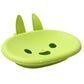 Soap Box Drain soap Box Cute Rabbit Shape Double soap Bowl Box Plastic Rack Storage Rack Bathroom Toilet Storage Box ,Sabudani