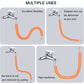 Flexible Water Tap Extender, 360° Bending Faucet Extension Tube with Connector (18cm)