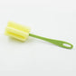 Durable sponge head for cleaning household surfaces