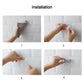 Punch-Free Wall Hanging Knife Holder – Kitchen Storage Rack (1 Pc)