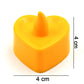 LED Tealights, Smokeless Plastic Decorative Candles, Diwali  (Pack Of 6 / Multicolor)