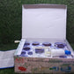 Acupuncture and therapy suction cups with vacuum pump, 12 cups for muscle relaxation and massage.