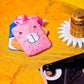Pink Hot Water Bag with Cover – Relief for Neck, Shoulders & Cramps