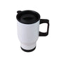 Stainless Steel Vacuum Insulated Mug with Lid (1 Pc / Mix Design & Color)