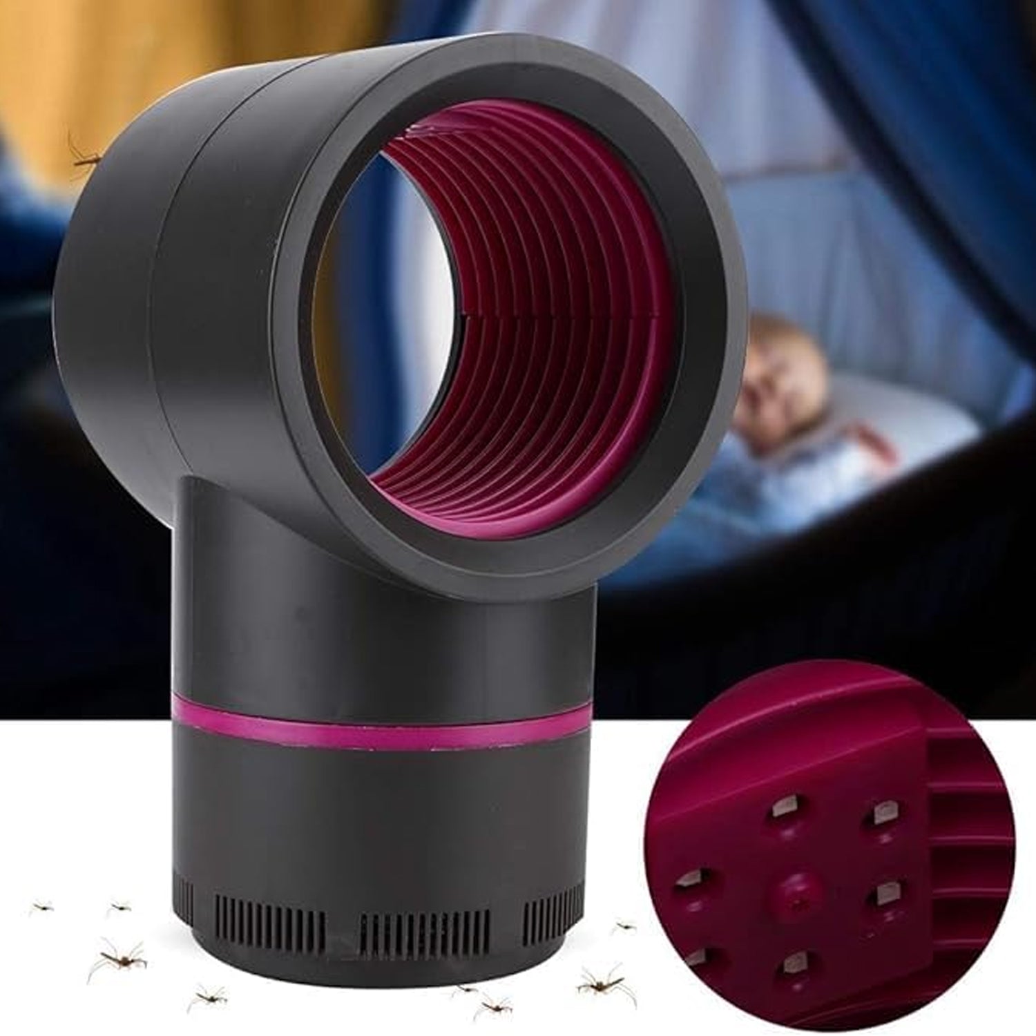 Glow Trap Mosquito Killer Lamp