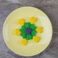 Mixed shape silicone cake cups, vibrant colors
