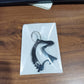 Metal Horse Face Shaped Keychain (1 Pc)