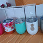 Stainless Steel Vacuum Insulated Mug with Lid (1 Pc / Mix Design & Color)