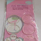 Silicone Shoe Insoles Pads, Mat Silicone Heel Pads (1 Pair)
