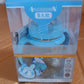 Plastic Baby Feeding Bottle with Handles, Cleaning brush & Straw (180 ML / 1 Pc)