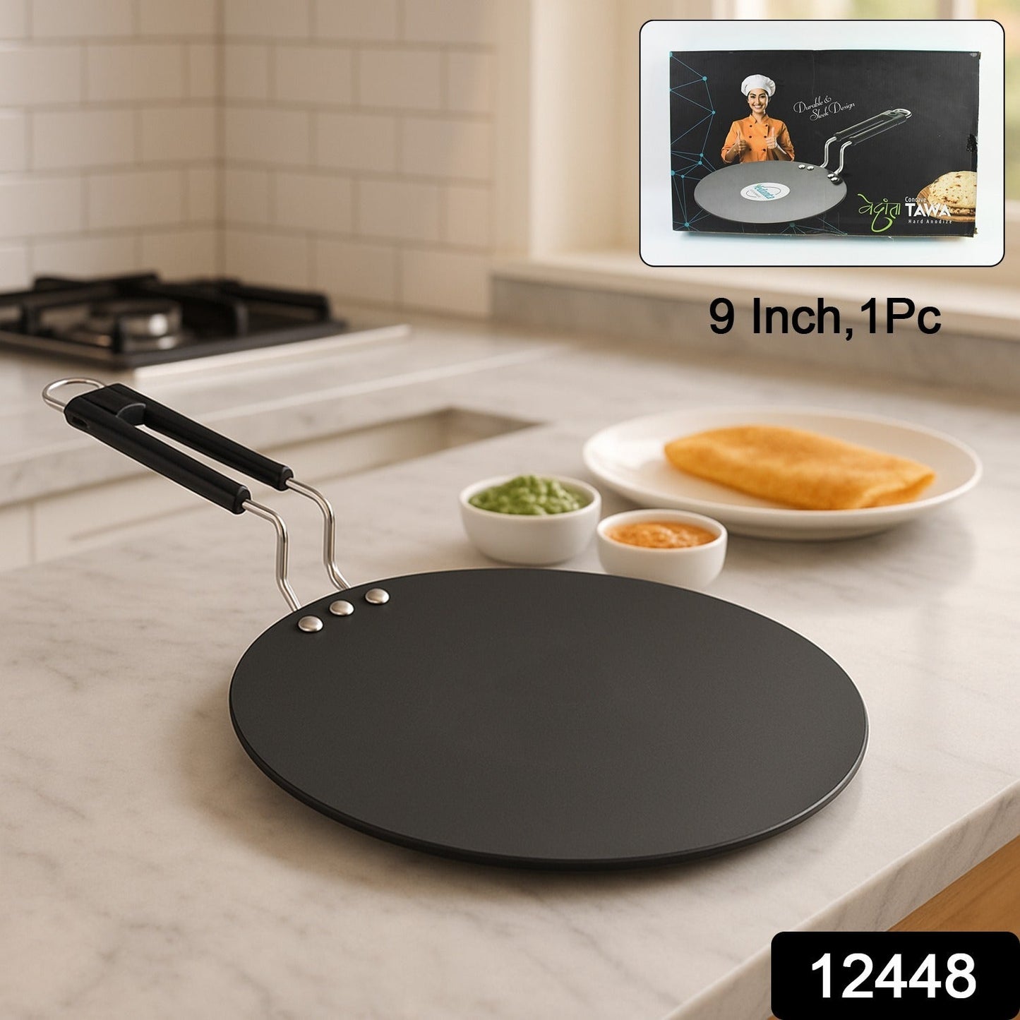 Quick Heat Flat Tawa