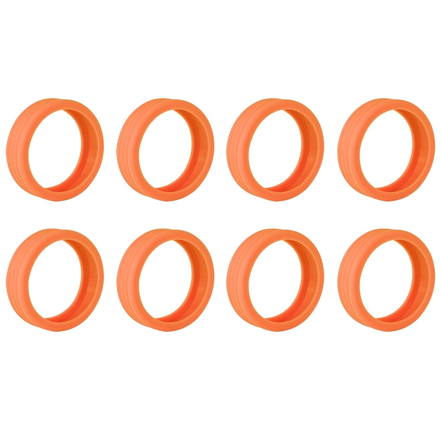 Silicone Luggage Wheel Covers – Noise Reduction & Protection (8 Pcs)