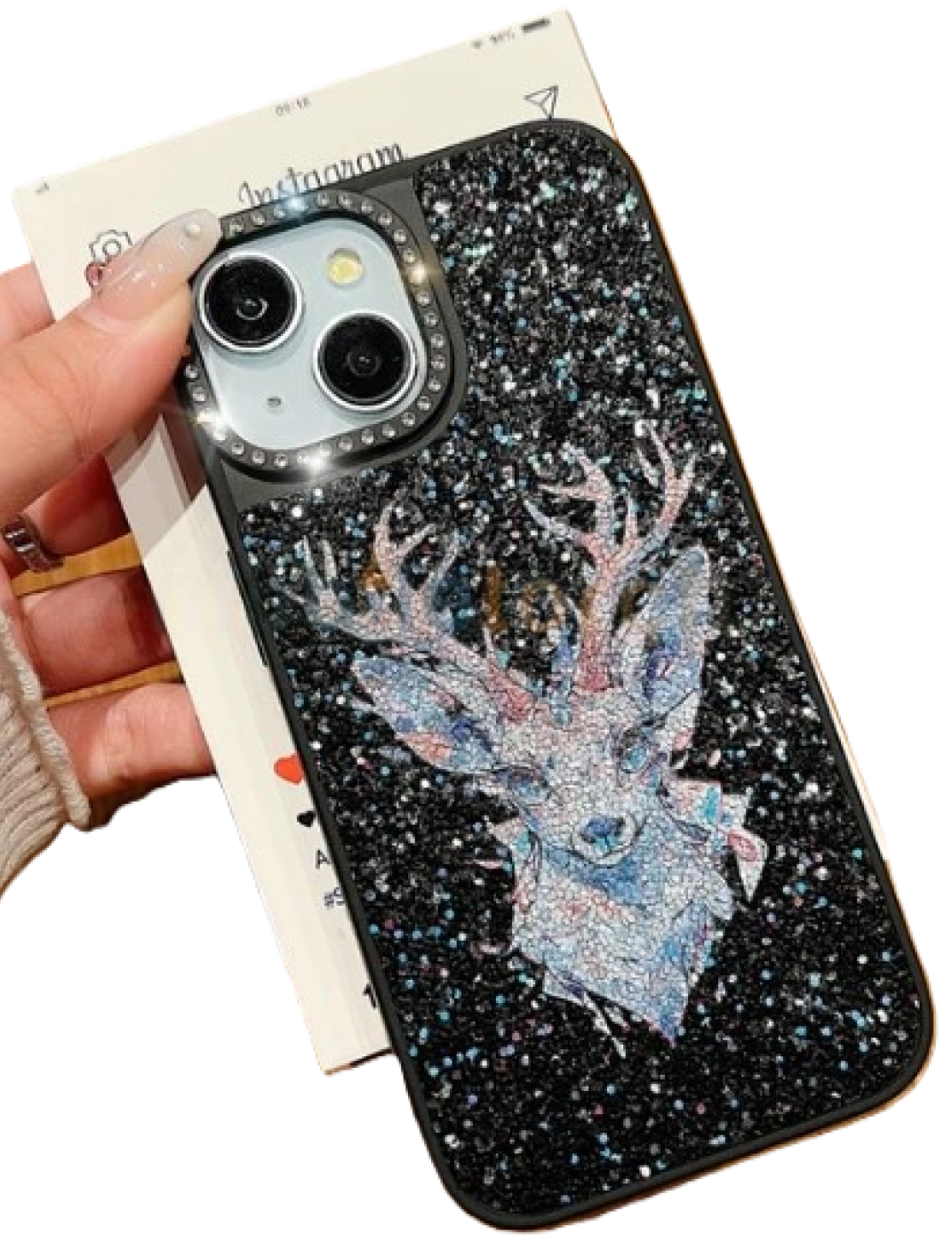 Cosmic Guardian Stardust Pattern Phone Case
