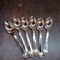 Small Stainless Steel Table Spoons (6 pcs)