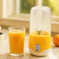 Portable Electric USB Juice Maker 6 blade Blender Grinder Mixer Personal Size, USB Rechargeable Mini Juicer for Smoothies and Shakes with Juicer Cup - 400ml