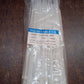 3.2x200 MM Nylon Self Locking Cable Ties, Heavy Duty Strong Zip Wire Tie. Pack of 100 - Black.