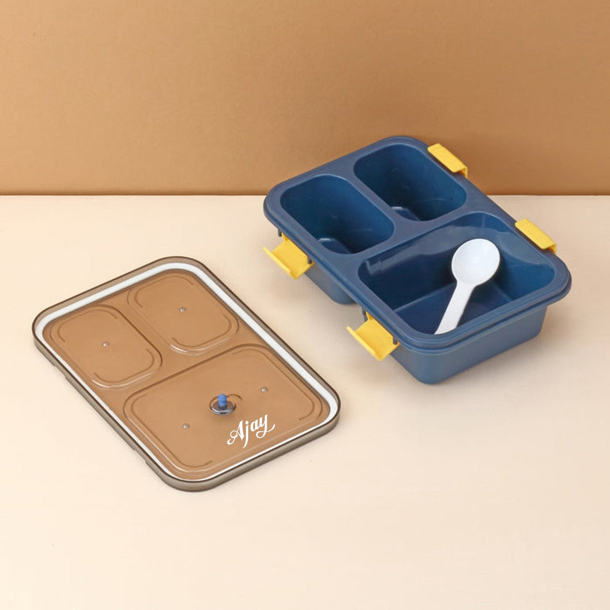Custom Inflatable Lunch Box Customize Plastic Lunch Box for Kids, Lunch Box for Kids 3 Compartment ...
